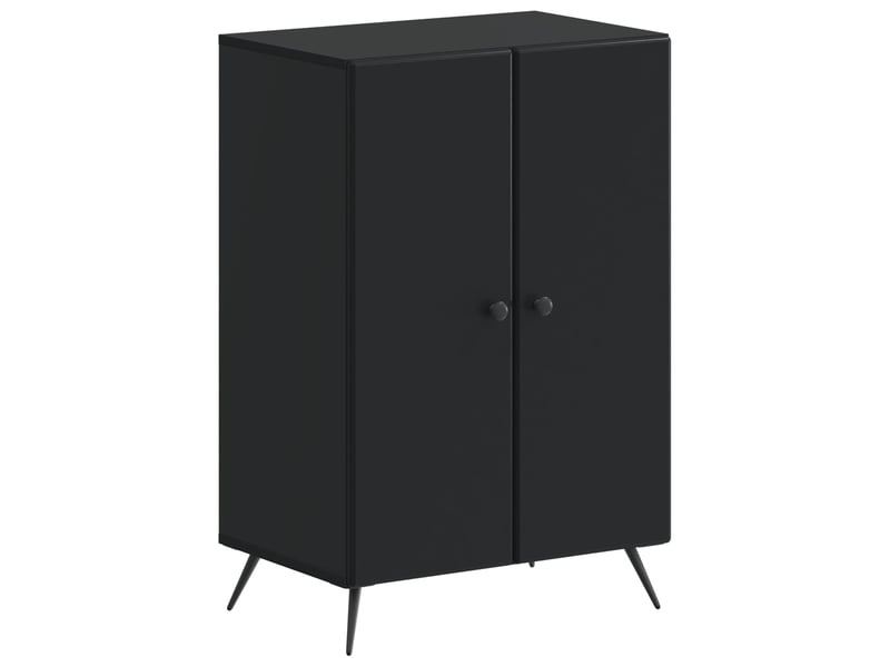  Meuble à chaussure, cabinet à chaussures breda 59,5x39,5x90 cm noir  - Conforama A
