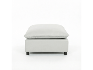 Pouf / repose pied <strong>BLOSSOM</strong> <strong>838-620V01GY</strong> gris