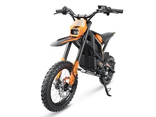 Mt2 moto cross électrique double suspension nfc, orange