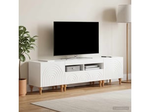 Meuble tv coloris blanc <strong></strong> <strong></strong>