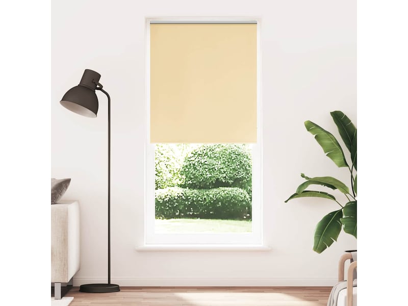 Store enrouleur occultant, store à rouleau 104,4 x 230 cm, largeur du tissu 100 cm, beige cf45403 - Conforama B