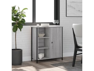 Buffet - bahut - meuble de rangement sonoma gris 70x30x80 cm bois d'ingénierie