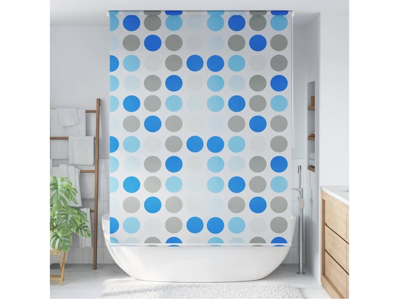  Store enrouleur, store roulant de douche 140x240 cm cercle cf47272  - Conforama B