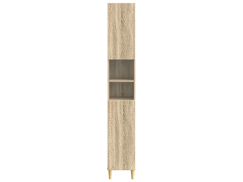 Colonne de salle de bain avec étagère ouverte delft shl3284 - Conforama D
