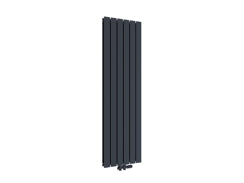  Emke radiateur eau chaude en acier anthracite à tubes plats 160 x 46 cm 1449w double épaisseur  - Conforama A