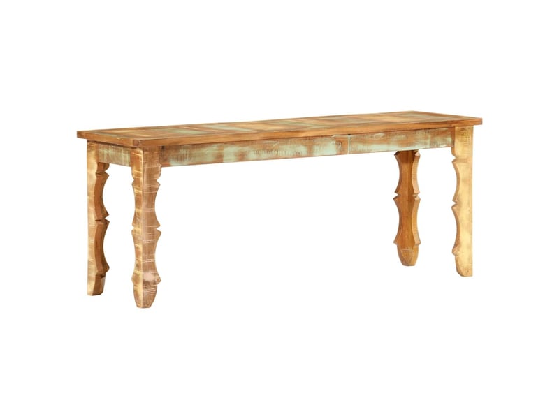  Banc d'entrée, banc d'intérieur 110x35x45 cm bois de récupération massif shl2080  - Conforama E