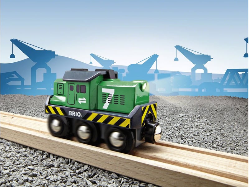  Brio 33214 locomotive de fret a pile 33214 - Conforama D