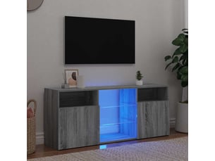 Meuble tv coloris gris 120 cm <strong></strong>  <strong></strong>