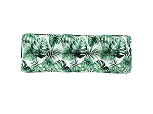 Coussin de palette, coussin de chaise, coussin de canapé à motif de feuilles 120x40x12 cm tissu cf55260