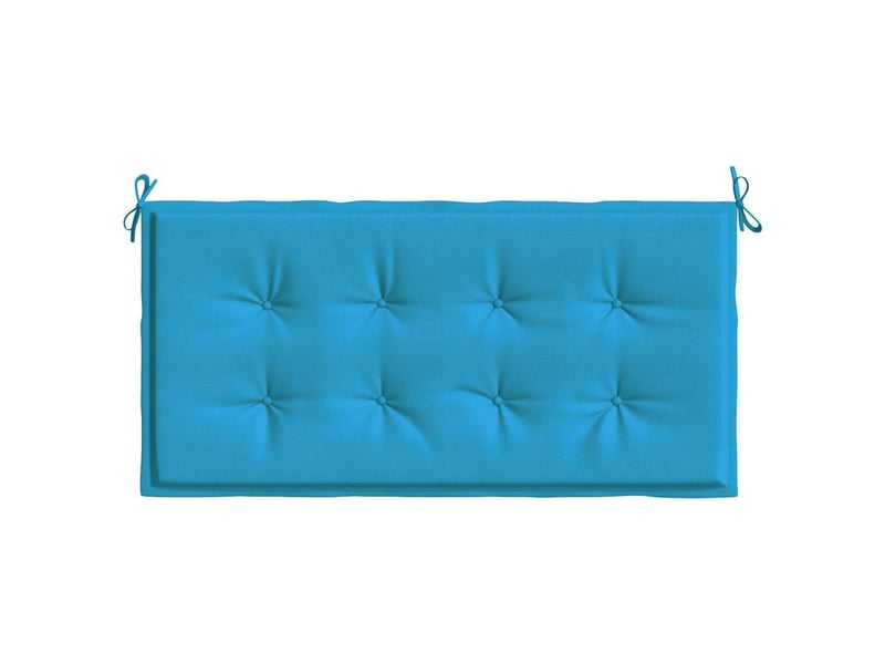  Coussin de banc de jardin, coussin d'assise bleu 100x50x3 cm tissu oxford cf52669  - Conforama D