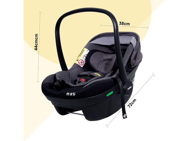  Coque bébé jovikids groupe 00+ 40-87 cm, inclinable, harnais 3 points  - Conforama C