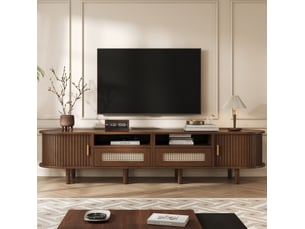 Meuble tv coloris marron 170 cm <strong>MAISENTIEL</strong>  <strong></strong>