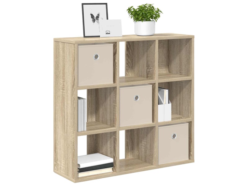 Buffet - bahut - meuble de rangement chêne sonoma 73,5 x 24 x 69,5 cm  - Conforama C