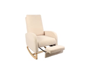 Fauteuil fixe  MODFU Tissu bouclette beige