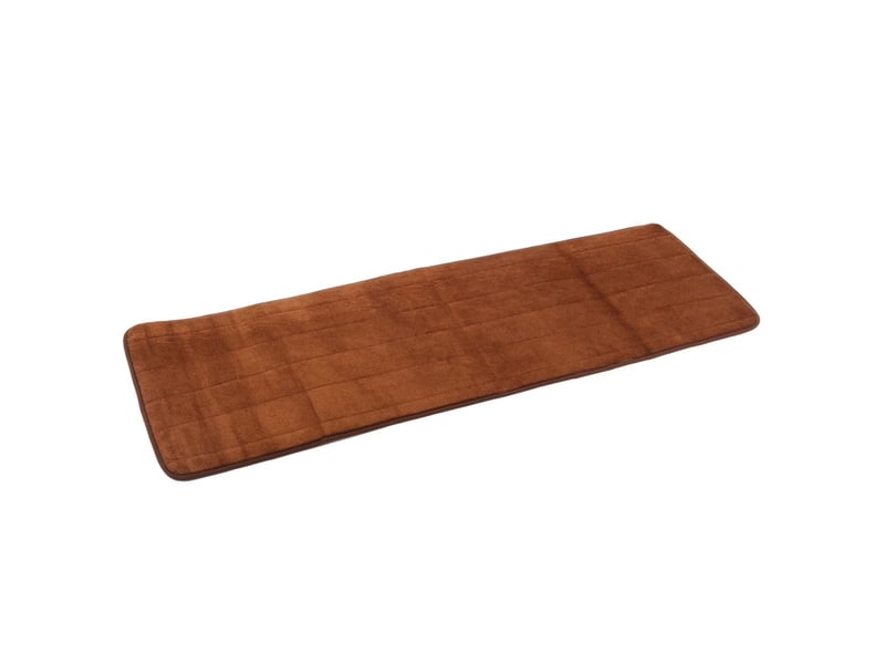 Tapis de bain en mousse à mémoire de forme antidérapant - 32 x 20 pouces - brun café  - Conforama B