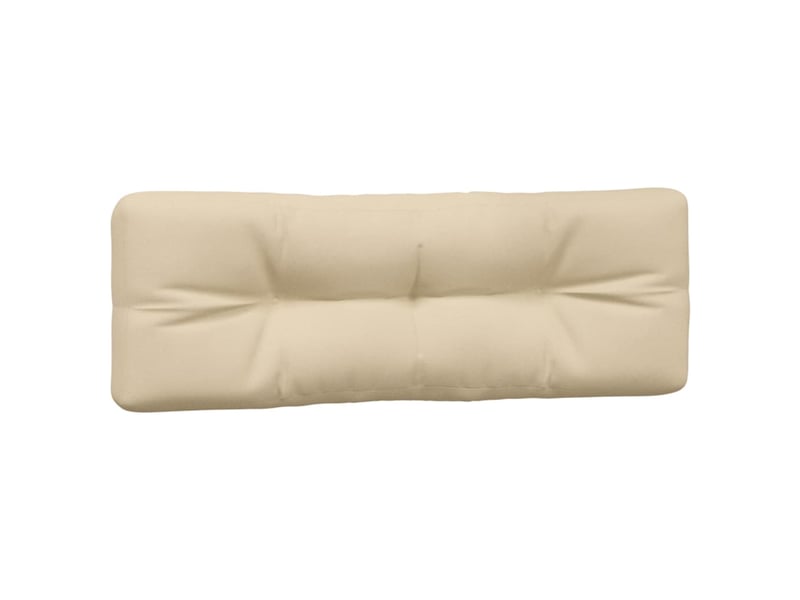  Lot de 2 coussins de palette, coussins de canapé beige tissu cf59492  - Conforama E