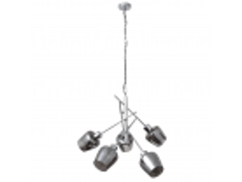  Fabrilamp soline, lampe, moderne, 5 x e27, chromé, 68-135 x 58 x 58 cm 123750520 - Conforama B