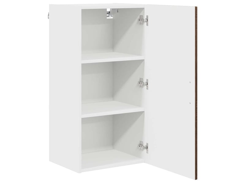 Meuble mural de cuisine | armoire de cuisine chêne brun 40x31x80cm shl8583 - Conforama E