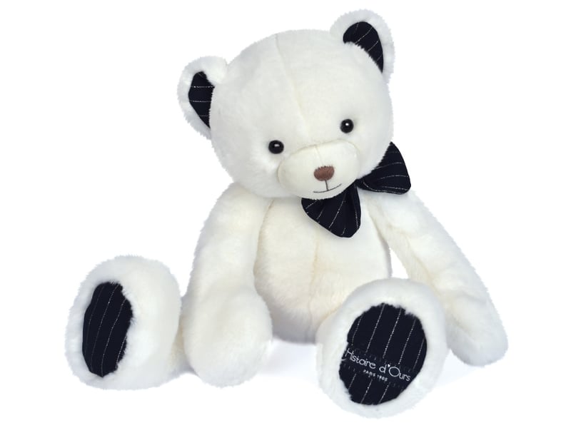  Peluche ours ivoire pretty chic - 40 cm  - Conforama C