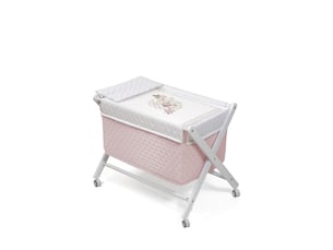 Lit bébé 90x190 cm MINITI004-02 coloris rose