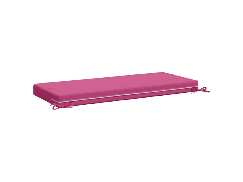  Coussin de banc, coussin d'assise, coussin de canapé soest 100 % polyester rose 110 x 50 x 8 cm cf53456  - Conforama D