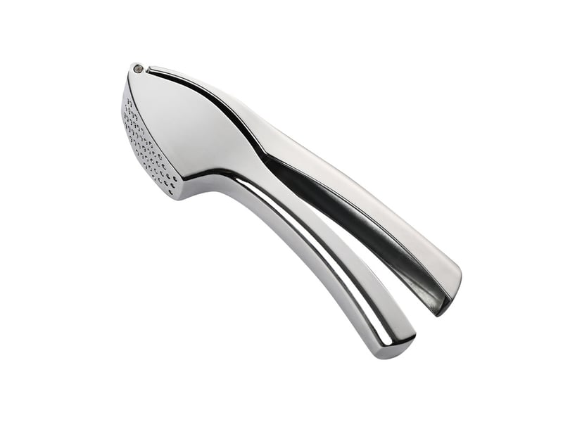  Presse-ail de cuisine professionnelle, pratique, robuste et facile à nettoyer - grey silver  - Conforama A