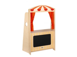 Jeu d'imitation - grand théâtre de marionnettes - jeu montessori