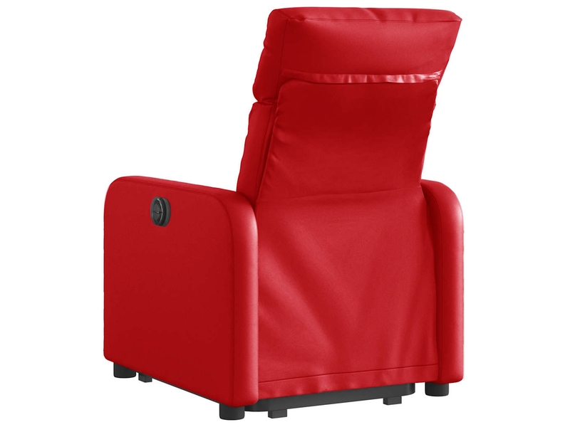  Fauteuil inclinable, fauteuil relax salon rouge similicuir shl56820  - Conforama E