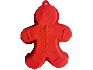 Moule à gâteau en silicone pour d'épices, bonhomme en d'épices, moule en silicone pour fondant, bonhomme en d'épices, moule à gâteau anti-adhésif