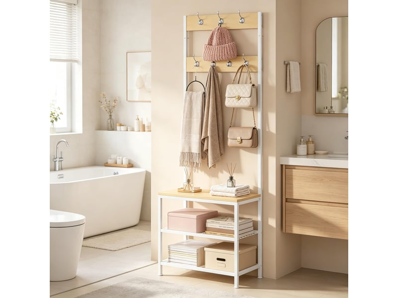  Porte-manteau polyvalent, porte-vêtements moderne, organisateur de vêtements design 3 en 1, porte-vêtements de couloir (uniquement avec 1005011785904291-2 - Conforama C