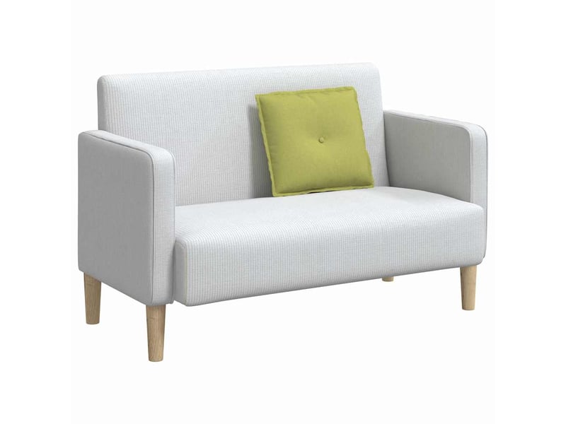  Coussin de dos, coussin de dossier vert clair 50 x 19 x 45 cm tissu cf55060  - Conforama C