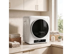 Seche linge B61-023V90WT - Evacuation 5 kg largeur 43 cm