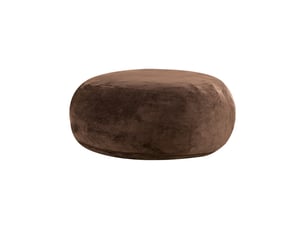 Pouf / repose pied MEULVA  marron