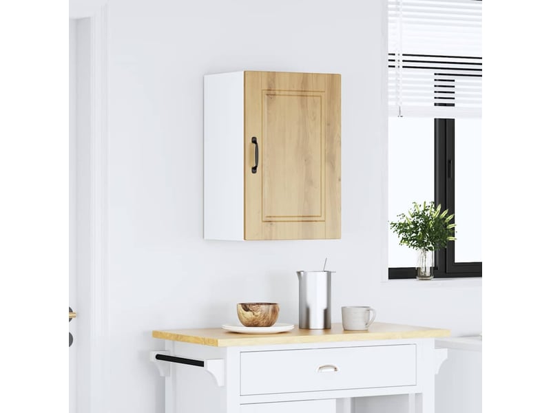  Armoire murale de cuisine porto chêne artisanal bois ingénierie shl5681  - Conforama C