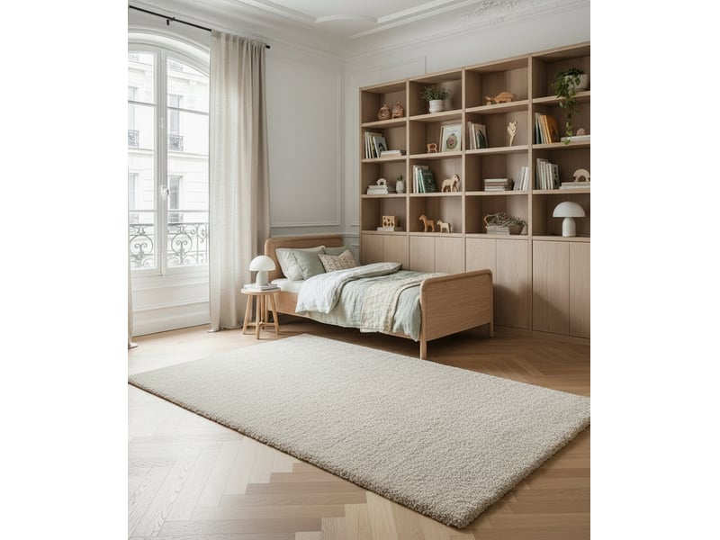  Tapis doux et épais plush - 160x230 cm  - Conforama C