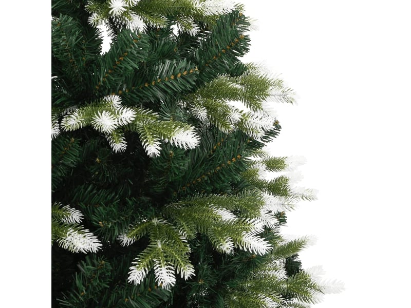  Sapin de noël - arbre de noël artificiel à charnières avec neige floquée 180 cm  - Conforama D