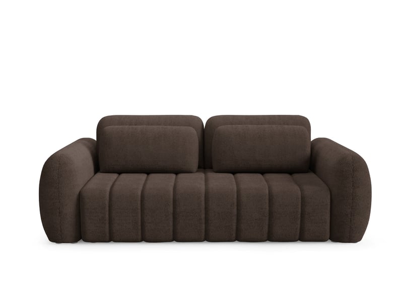  Canapé contii premium avec fonction de couchage couleur : quelle bronze  - Conforama B