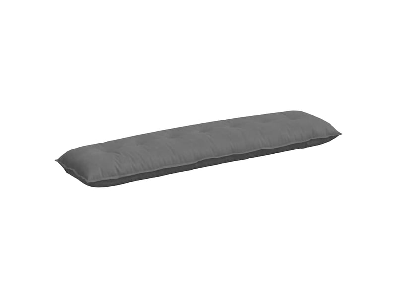  Coussin de dos, coussin de dossier gris foncé 200 x 50 cm tissu en microfibre cf54712  - Conforama A