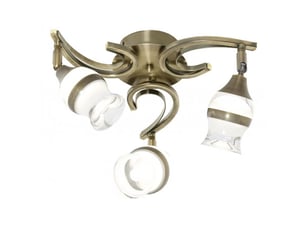 Fabrilamp zodiaco, lampe, moderne, led, 15 w, 153 lm, 4000 k, cuir, 22 x 33 x 33 cm