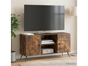 Meuble tv coloris marron 102 cm <strong></strong>  <strong></strong>