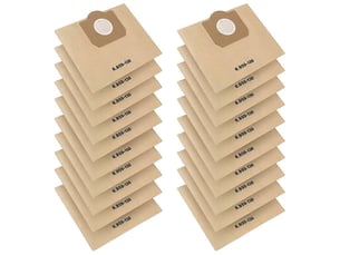 Vacuum cleaner bags for karcher 6.959-130.0, paper filter bags for karcher vacuum cleaner, wd3 1629 mv3 premium 20 pack