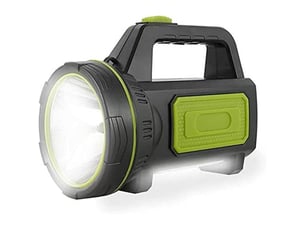 Lampe torche led ultra puissante usb 135000 lumens 6000 mah avec lumière latérale lampe de poche etanche haute puissance et réflecteur portable ip65 s