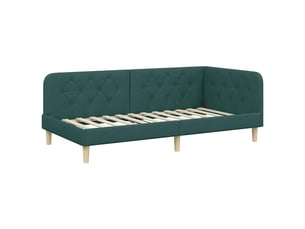 Lit simple 90x190 cm    coloris vert