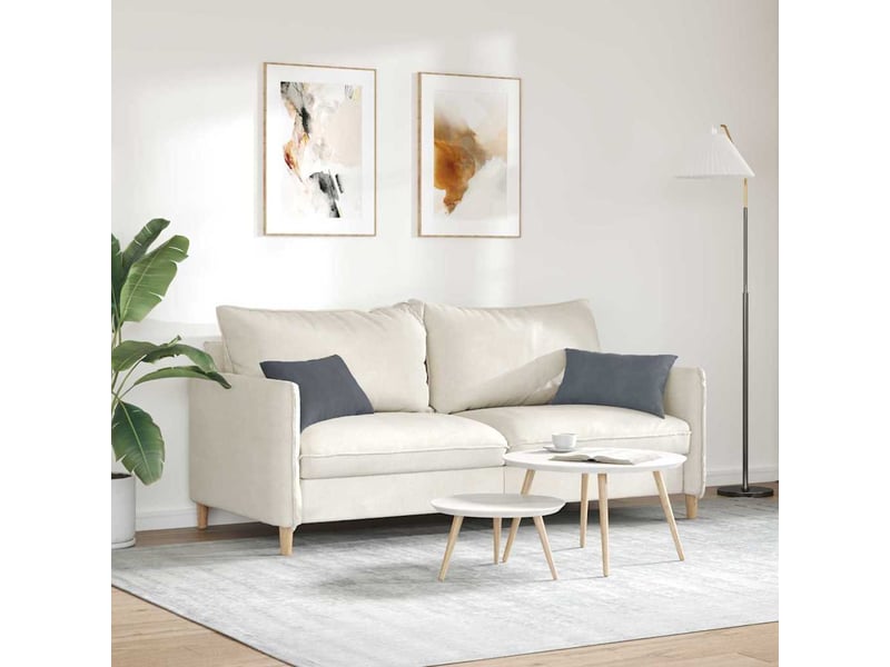  Lot de 2 coussins de canapé, coussins décoratifs gris foncé 50 x 30 cm cf59088  - Conforama D