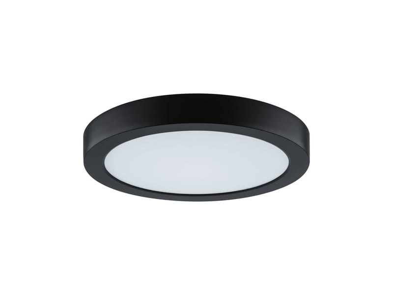  Panneau led pisa 3000k 290 mm 1800lm 17,6w noir mat  - Conforama C