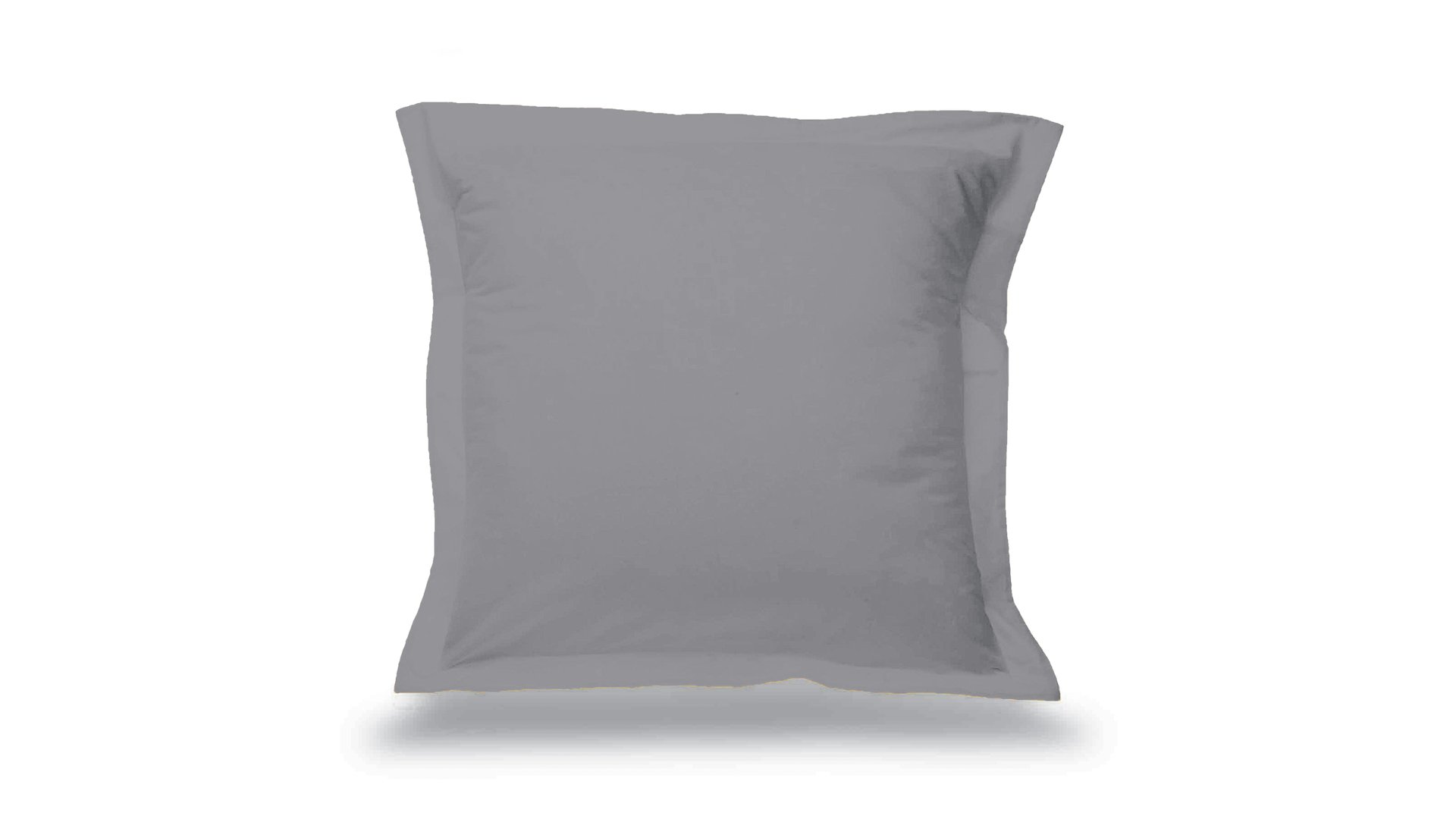 TAIE D'OREILLER 63X63 CM CAMILLE gris Conforama