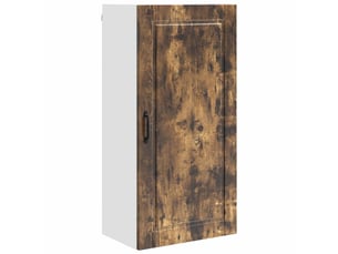 Meuble mural de cuisine, armoire de cuisine chêne fumé 50x31x100cm shl3798