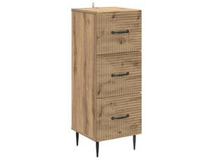 Armoire de rangement bureau, armoire à tiroirs 33 x 34.5 x 89.5 cm bois d'ingénierie
