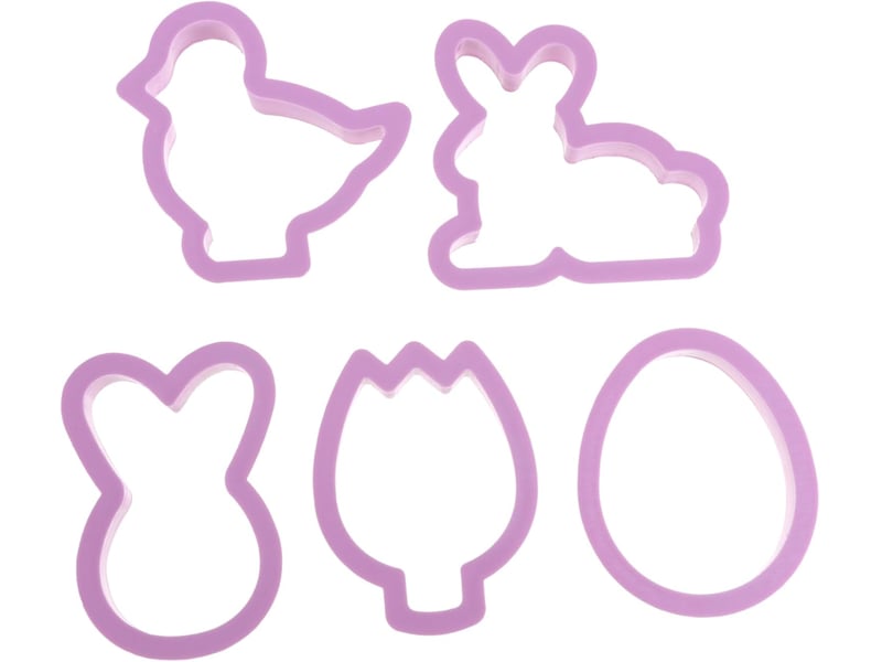  10 pièces pochoirs de pâques essoreuse à gâteau outils de décoration de biscuits coupe-biscuits doublures emporte-pièces d'automne emporte-pièce coeur  - Conforama A