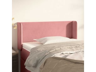 Tete de lit A poser largeur 103 cm rose